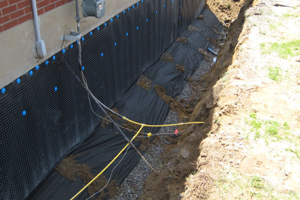 Foundation waterproofing